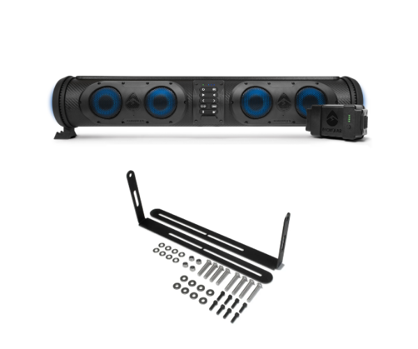 SOUNDBAR GOLF CART SEB WIRELESS STARTER PACK (L-BRACKET) - SoundExtreme SEB26 Bluetooth Soundbar + V5 Bracket