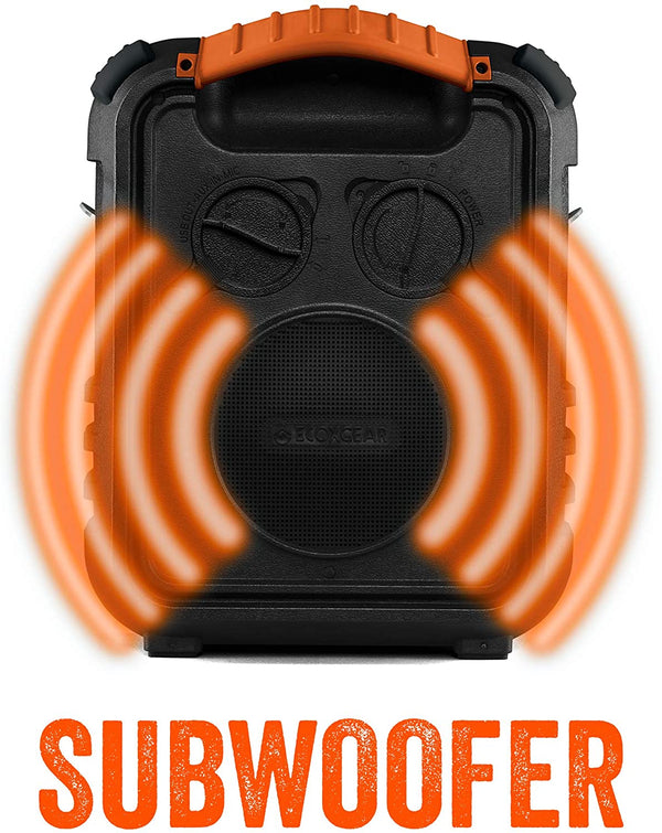 EcoXplorer Orange Subwoofer